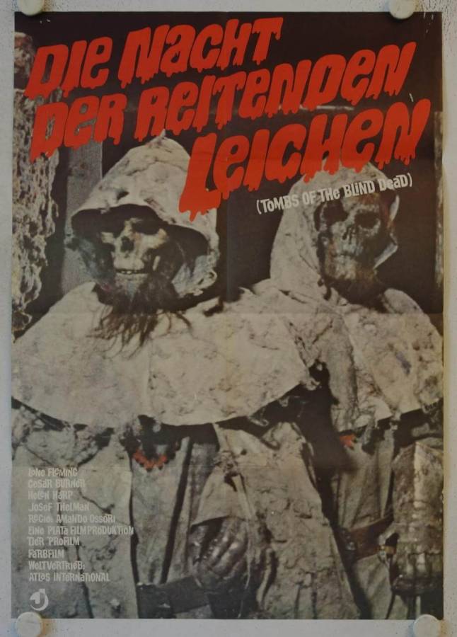 The Blind Dead original release german movie poster